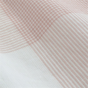 套装 短裤 日系简约女士格纹家居服男棉纱睡衣 情侣全棉短袖 2020夏季