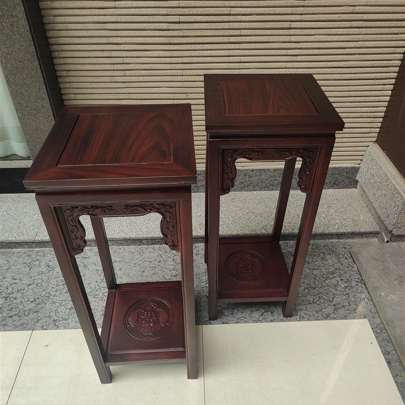红木家具实木花几黑酸枝客厅花几盆景架新中式花盆架客厅单个花架,住宅家具,红木边桌几类,淘宝优惠券,粉丝福利购,淘宝优惠卷
