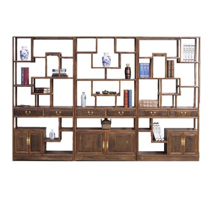 新中式新款多宝阁实木非洲菠萝格木博古架中式隔断玄关仿红木家具