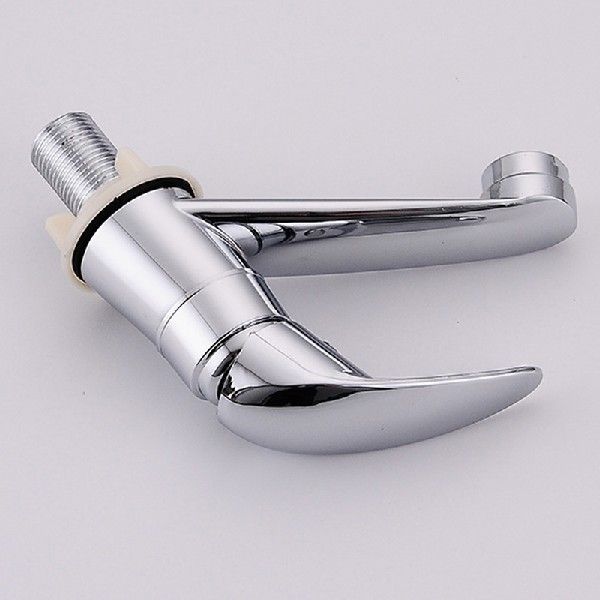 tchenb Faucets Chrome Deok Mcunt Batorohm Basin Fauce-封面