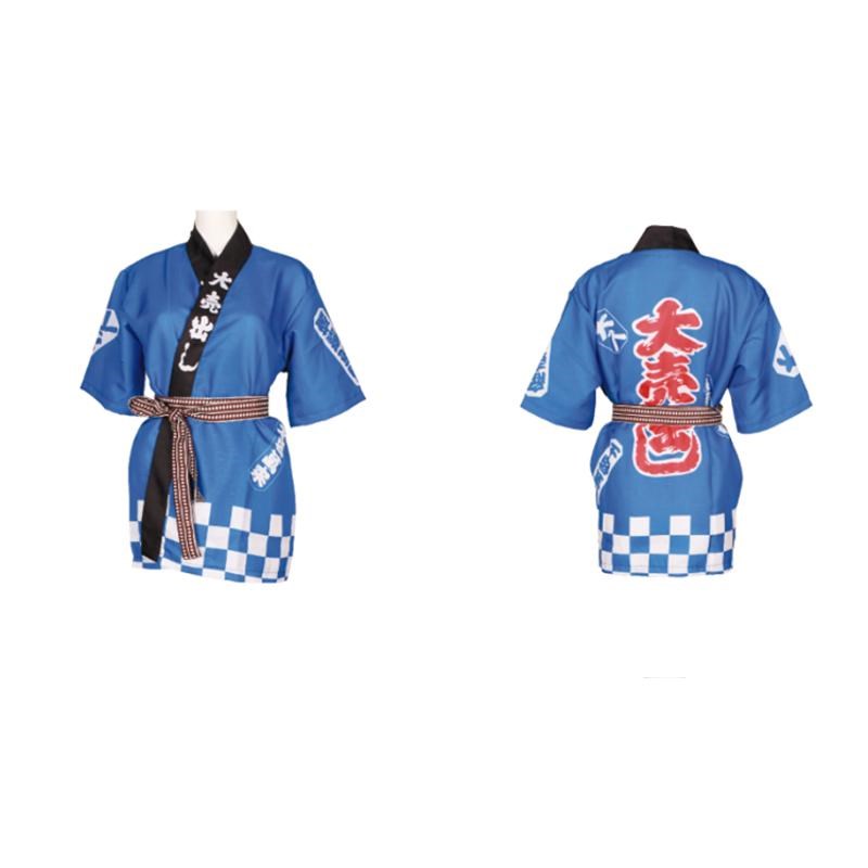 寿司料理店工作服定做LOGO工衣日式工衣寿司工作服日式厨师工服