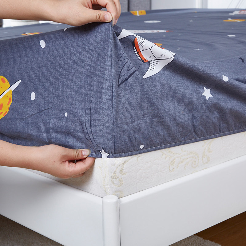 男生女生儿童全棉床笠单件学生宿舍单人床垫套床罩床单套,床上用品,床笠,淘宝优惠券,粉丝福利购,淘宝优惠卷