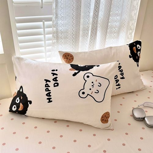 全棉四件套床品床单被套100纯棉单人床三件套学生宿舍床笠款儿童