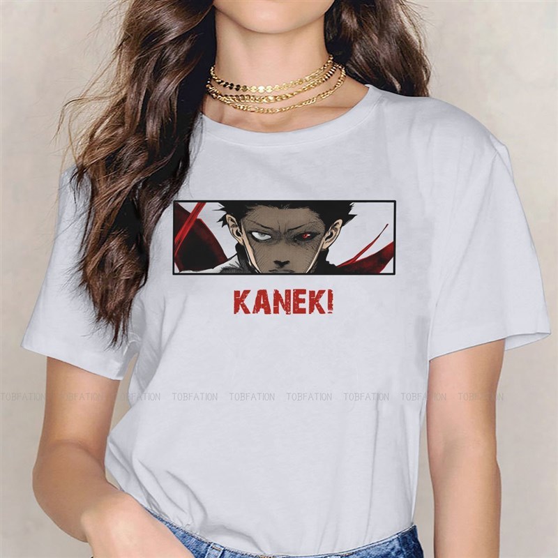 速发Kaneki TShirt For Women Tokyo Ghoul Touka Kirishima Ken