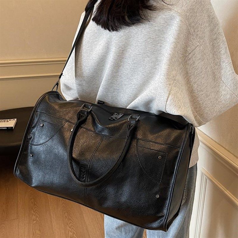 高颜值短途旅行包可套拉杆箱女出差大容量手提收纳旅游斜跨行李袋,箱包皮具/热销女包/男包,旅行袋,淘宝优惠券,粉丝福利购,淘宝优惠卷