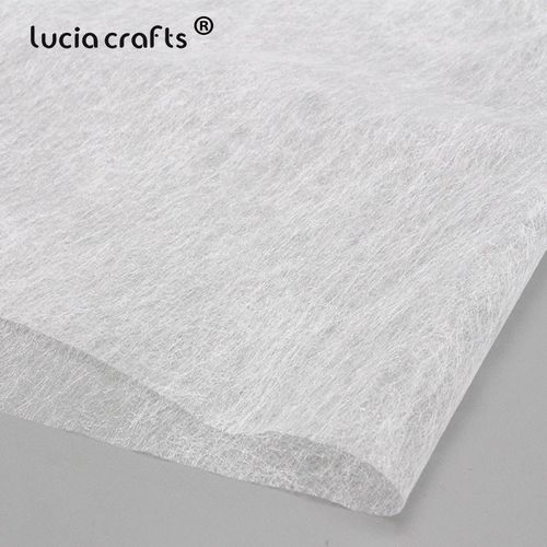 Lucia Crafts Fusible Interlining Nonwoven Fabric Easy Iron O