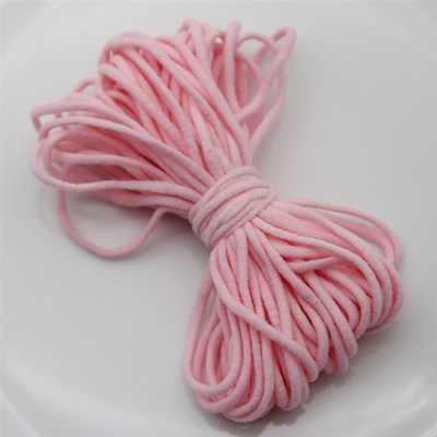 *10Yard 3MM Round Mouth  Elastic Band  Rope Rubber Band Tape