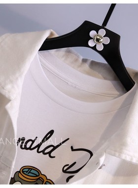 白色牛仔外套女2023年春秋新款韩版百搭L休闲夹克小个子百搭上衣