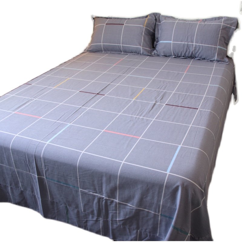 磨毛床单直角单件学生单双人加厚全棉布被单条纹床单可定做,床上用品,床单,淘宝优惠券,粉丝福利购,淘宝优惠卷