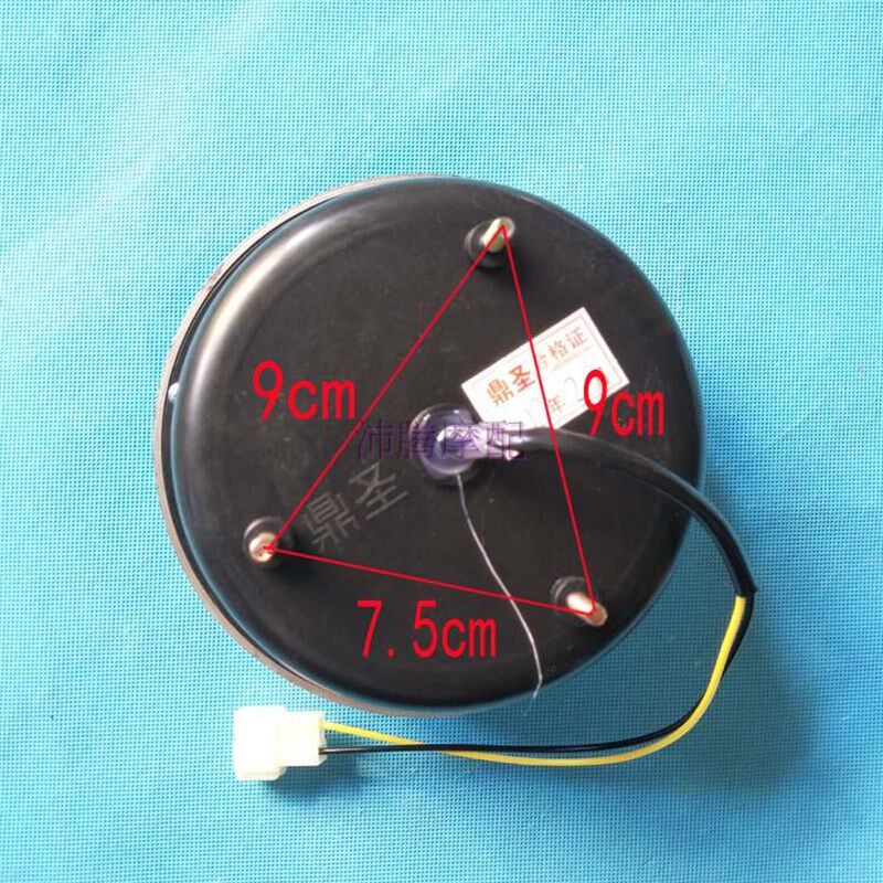 速发老年代步电动四轮车前头w灯金马都市贝贝前大灯电动四l轮车前