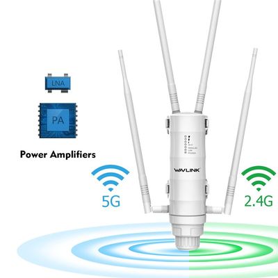 推荐Wavlink High Power AC1200 Outdoor Wireless wifi Repeater