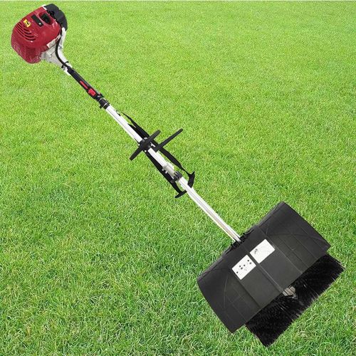 侧挂式刷草机 园林养护石英充砂人造草坪梳理机手持便携式梳草机