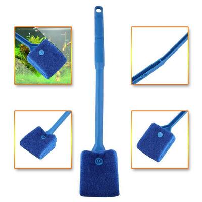 1 kC iFsh TanP Cleaning Brush Plastic SLponge Aquarium Glass