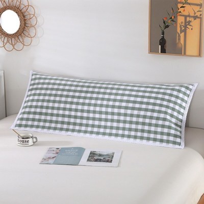 老粗布枕巾加大加厚枕套盖巾吸汗透气成人50X80cm加密单人枕头巾