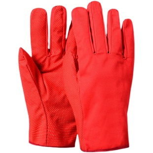 帆布手套劳保防水耐油胶粒耐磨防滑户外作业铁路男女钻井油田夏季