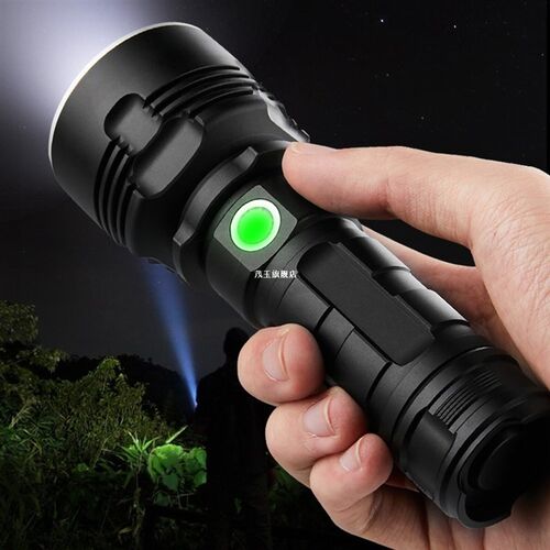 Powerful LED Flashlight XHP50 Torch USB Rechargeable Waterpr