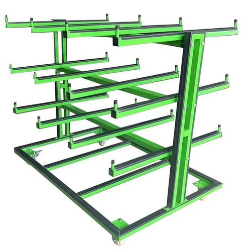 2023铝合金门窗设备工具周转架铝型材放置架门厂铝材小推车置物架