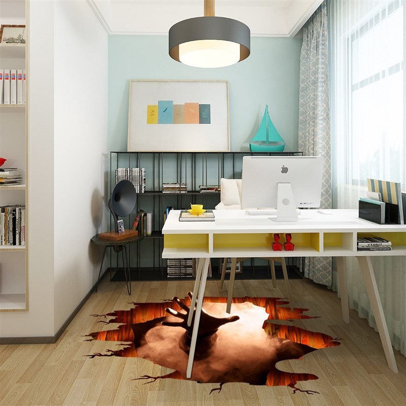 Halloween Background Wall er Window Home Decoration Decal De