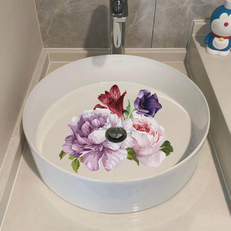 洗手台贴纸装饰卫生间厕所遮丑壁纸防水自粘翻新墙贴画瓷砖墙新品,家居饰品,涂鸦墙贴,淘宝优惠券,粉丝福利购,淘宝优惠卷