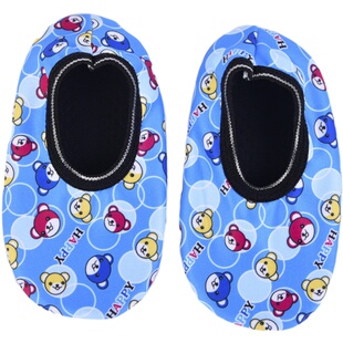 夏季薄款宝宝儿童防滑地板袜婴儿厚底学步袜成人女士居家船袜子