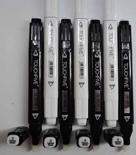 Dual Tips Colorless Blender Marker sketch art Supplies mark