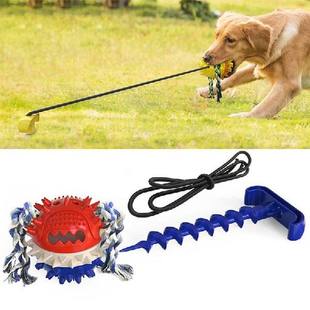 Teeth Bite Chew Toy Toys Ball 速发Dog Rope Cleaning Squeaky