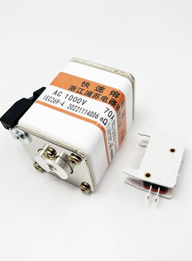 熔断器1000V/63A 65A 70A 75A 80A 85A 90A--P快速熔断.器铜件银