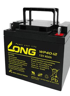 LONG广隆蓄电池 WP65-12N免维护12V65AH太阳能发电机房照明设备用