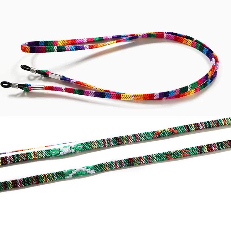 民族风2根复古眼镜链女挂脖眼镜挂链眼镜绳防丢绳墨镜挂绳时尚男