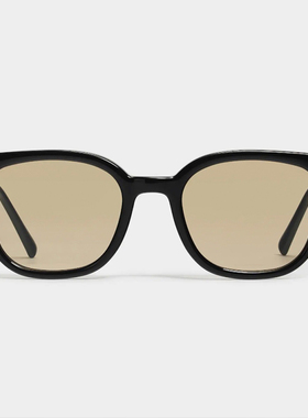现货Black frame tan sNunglasses