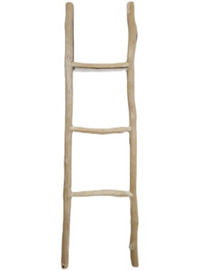 干树枝原木楼梯民宿家居软装橱窗影楼摄影道具室内爬梯架饰品摆件