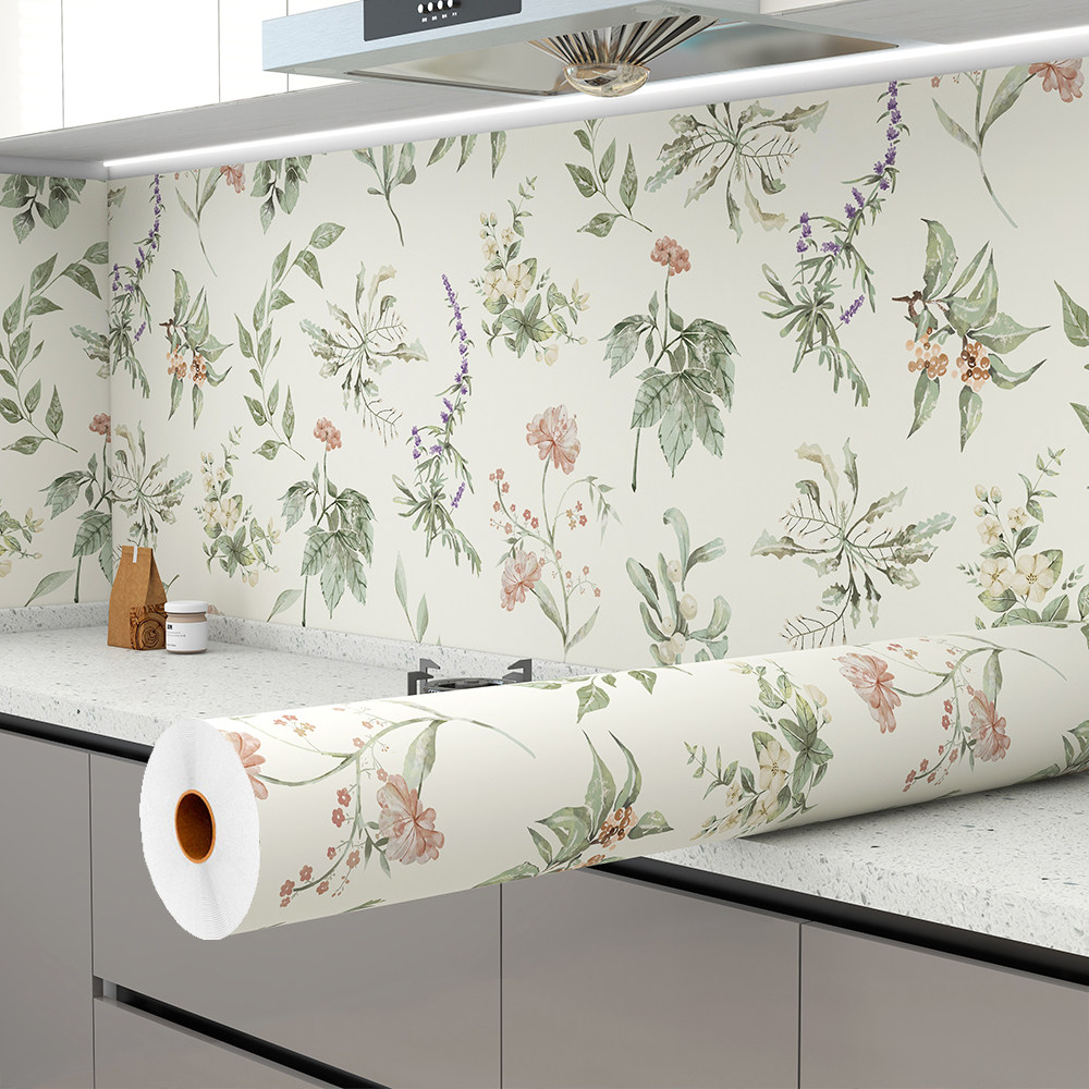 加厚厨房防油贴纸防水自粘墙纸灶台墙面防火耐高温橱柜台面保新品,家居饰品,瓷砖贴,淘宝优惠券,粉丝福利购,淘宝优惠卷