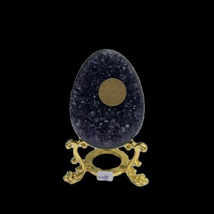 乌拉圭天然紫晶蛋簇块招聚财 原矿石紫水晶摆件 消磁镇宅办公家庭