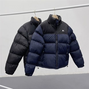 冬季加厚超厚蓬松l潮流男女款超保暖立领潮流棉服棉袄短款面包服