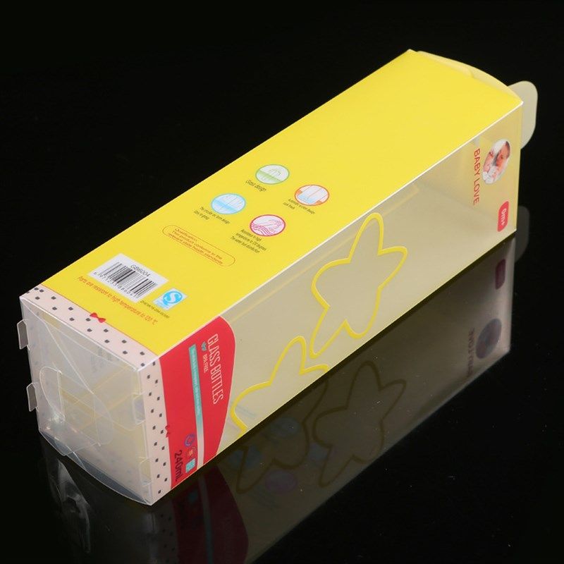 透明PVC盒超市jPET盒饼干盒子长方形PP奶嘴盒保温折盒杯奶瓶包装,橡塑材料及制品,塑料盒/塑料箱/塑料柜,淘宝优惠券,粉丝福利购,淘宝优惠卷