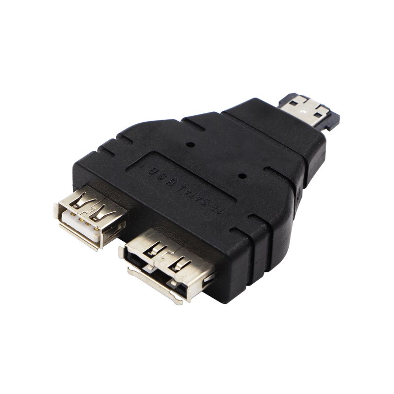 Connector Converter Adapter Esata Hard-Disk Cable Splitter D