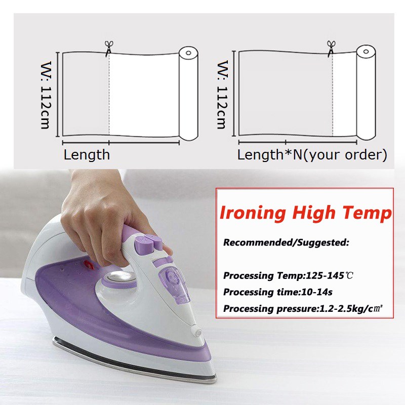 8M Nonwoven Fusible Interfacing Double Faced Adhesive Easy I