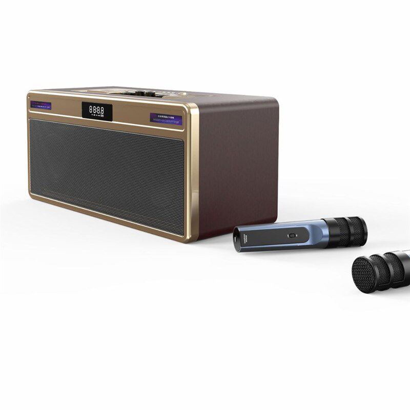 家庭影院套装无线麦克风蓝牙音箱H电视家用唱歌音响一体机