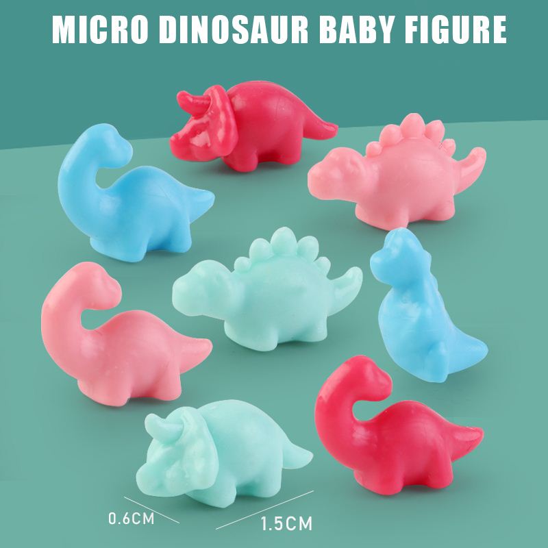 极速Mini Claw Machine Capsule Toy 16 Tiny Stuff Dino Grabbe