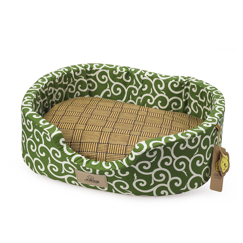 #包邮 新款宠物窝 可拆洗凉席垫 猫窝狗窝 夏季圆盆窝狗窝猫窝