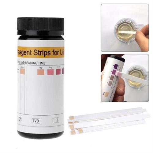 50Pcs/set Ketone Strips PH Meter Home Ketosis Urine Test-Atk
