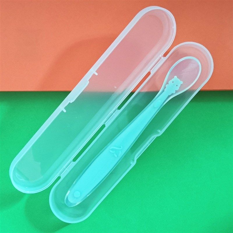 新款宝宝吃饭勺子新生婴儿辅食小勺子喂水果泥硅胶软勺儿童餐具养,婴童用品,儿童勺,淘宝优惠券,粉丝福利购,淘宝优惠卷