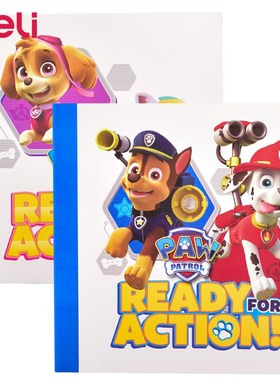 Paw patrol notebook 210*210mm Student Drawing Book Blank Ske