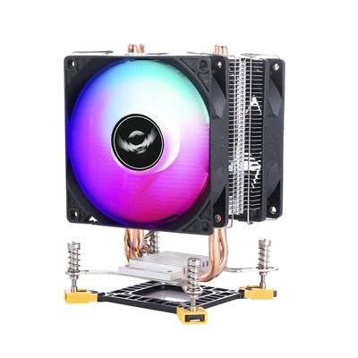 12代2铜管散热器cpu风扇1155风冷6铜管1700台式机4热管2011针1150