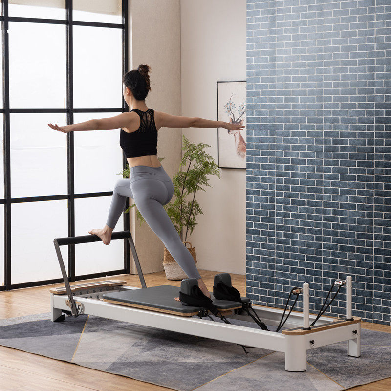 普拉提核心床瑜伽小白床全轨床梯桶稳踏椅健身器材五件套家用器械