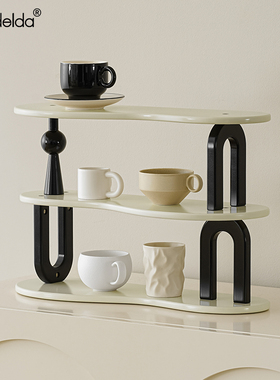 Mandelda家居玄关桌面钥匙收纳摆件客厅奶油风收纳杯架高档装现货