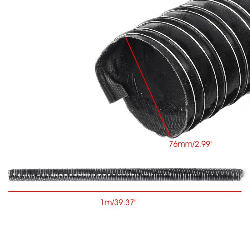 Car Hood Air Intake Pipe Car Hood Air Intake Pipe 1m Air Duc