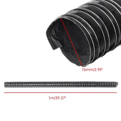Car Hood Air Intake Pipe Car Hood Air Intake Pipe 1m Air Duc