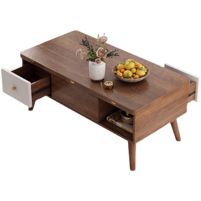 北欧多功能升降h茶几变餐桌两用简约现代风格客厅小户型折叠小茶