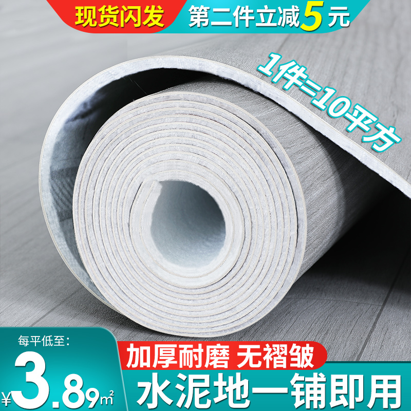 加厚地垫卧室大面积全铺家用水泥地防水防滑客厅房间pvc塑料地毯